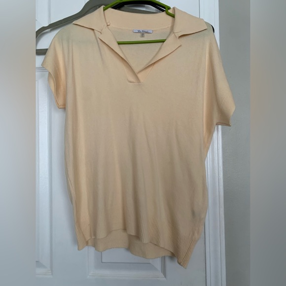 yellow/cream collared shirt - Picture 2 of 4